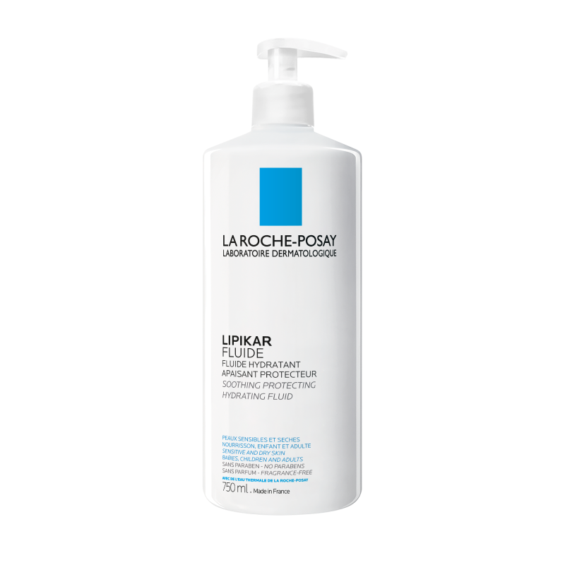 LIPIKAR FLUIDO HIDRATANTE LA ROCHE POSAY 750 ML