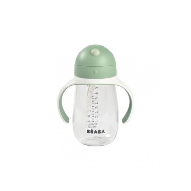 BEABA TAZA CON PAJITA 300ML VERDE SALB¡VIA