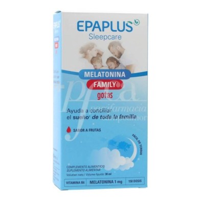EPAPLUS SLEEPCARE MELATONINA FAMILY GOTAS 30 ML 