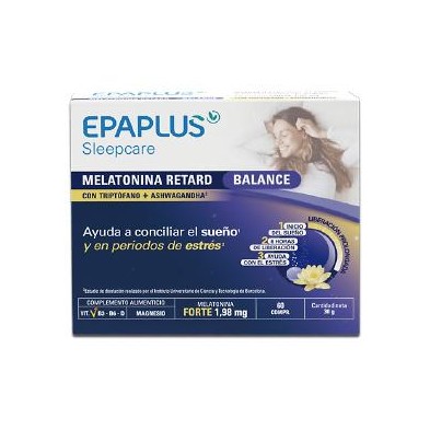 EPAPLUS SLEEPCARE MELATONINA RET BALANCE 60 COMP