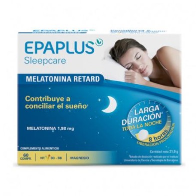 EPAPLUS SLEEPCARE MELATONINA RETARD 60 COMPRIMIDOS