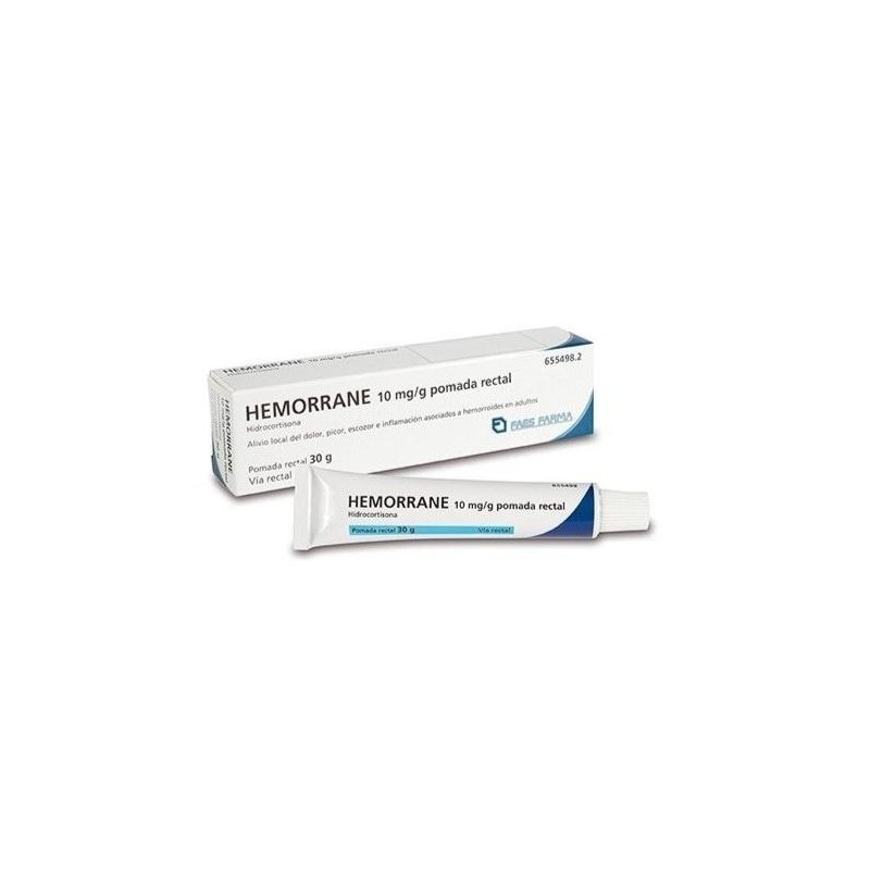 HEMORRANE 10 MG/G POMADA RECTAL 30 G