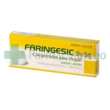 FARINGESIC 20 COMPRIMIDOS PARA CHUPAR LIMON