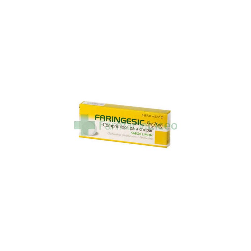 FARINGESIC 20 COMPRIMIDOS PARA CHUPAR LIMON
