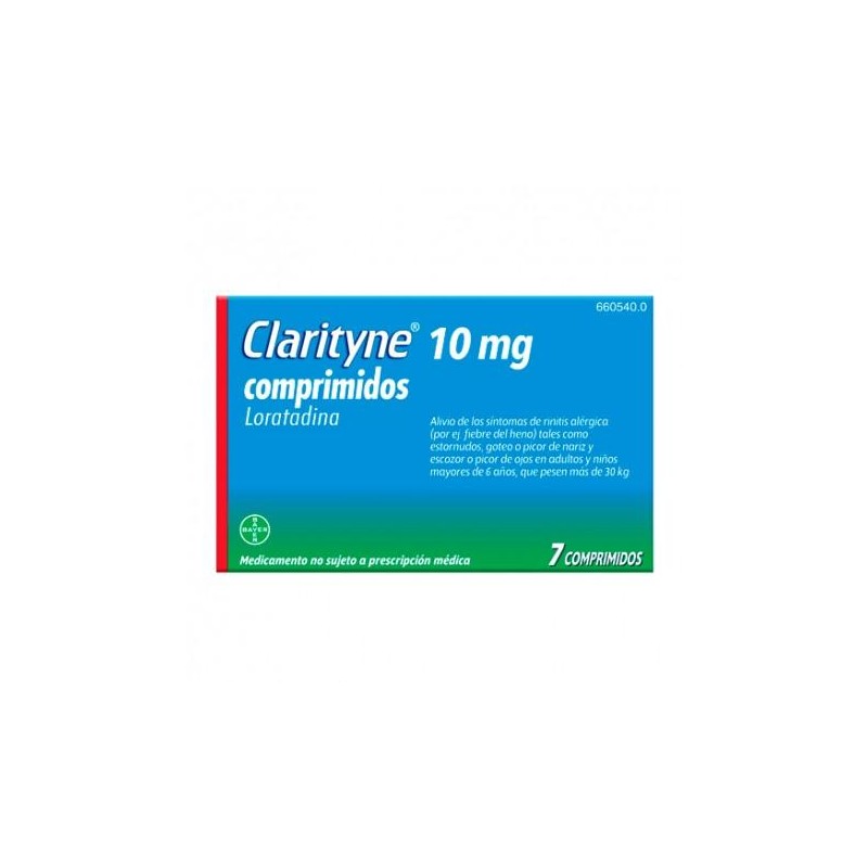 CLARITYNE 10 MG 7 COMPRIMIDOS