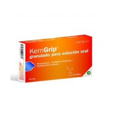 KERNGRIP 10 SOBRES GRANULADO PARA SOLUCION ORAL
