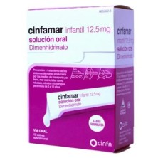 CINFAMAR INFANTIL 12.5 MG SOLUCION ORAL 12 UNIDO