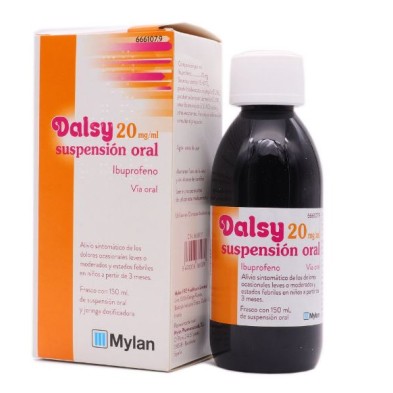 DALSY 20 MG/ML SUSPENSION ORAL 150 ml