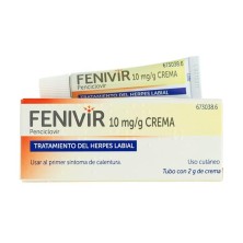 FENIVIR 10 MG/G CREMA 2 G