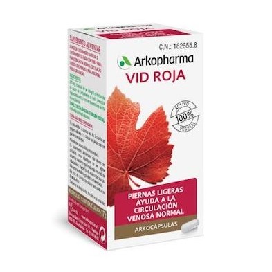 VID ROJA ARKOPHARMA 84 CAPSULAS