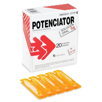 POTENCIATOR 5 G 20 AMPOLLAS BEBIBLES 10 ML