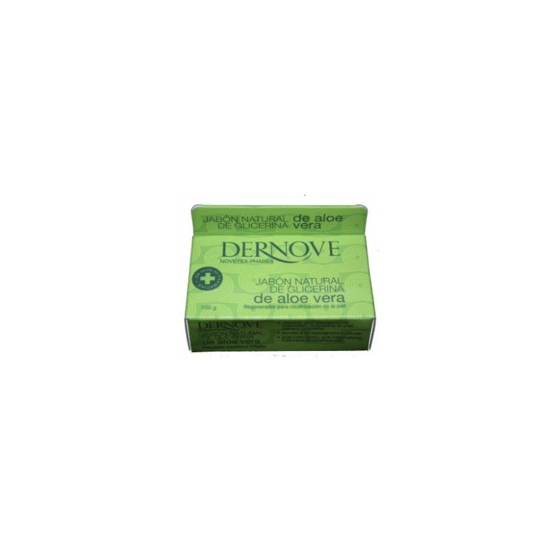 DERNOVE JABON NATURAL DE GLICERINA Y ALOE VERA