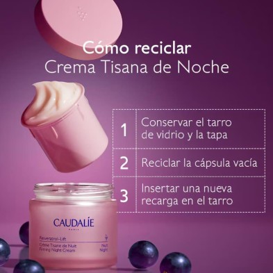 CAUDALIE RESVERATROL LIFT CREMA TISANA DE NOCHE 50 ML
