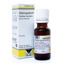 HIDROPOLIVIT GOTAS ORALES SOLUCION 20 ML