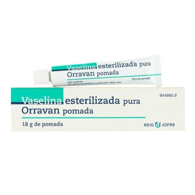 VASELINA ESTERILIZADA ORRAVAN POMADA 18 G