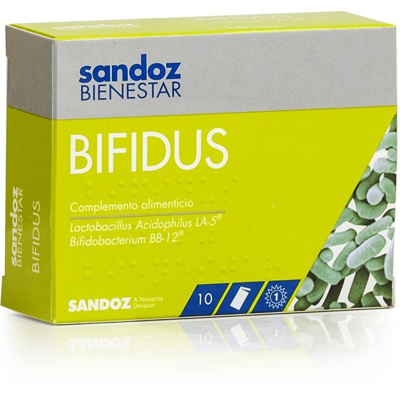 SANDOZ BIENESTAR BIFIDUS 10 SOBRES