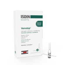 VERRUTOP ISDIN WARTS 0.10 ML 4 AMPOLLAS Y APLICA