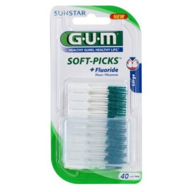 SOFT PICKS GUM 634 M40 LARGO 40 UNIDADES