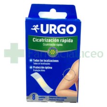 URGO CICATRIZACION RAPIDA HIDROCOLOIDE 8 APOSITO