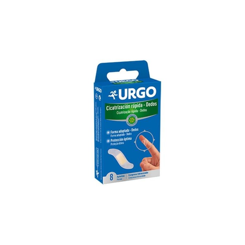 URGO CICATRIZACION RAPIDA HIDROCOLOIDE DEDOS 8 A