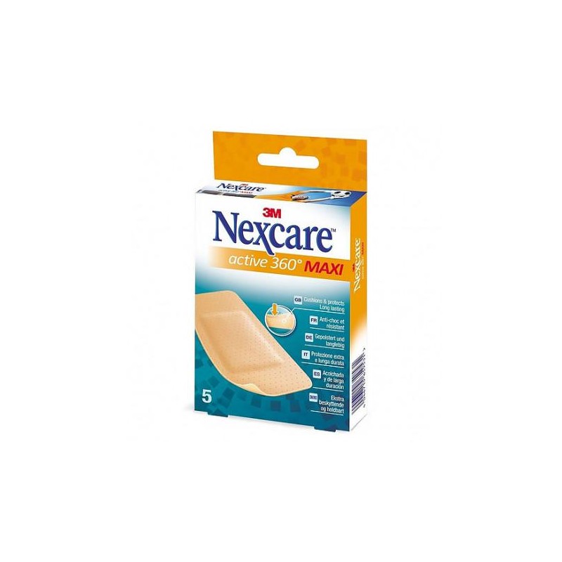 NEXCARE ACTIVE MAXI 360° 5 UNIDADES