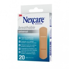 NEXCARE TIRITAS UNIVERSAL 20 UNIDADES