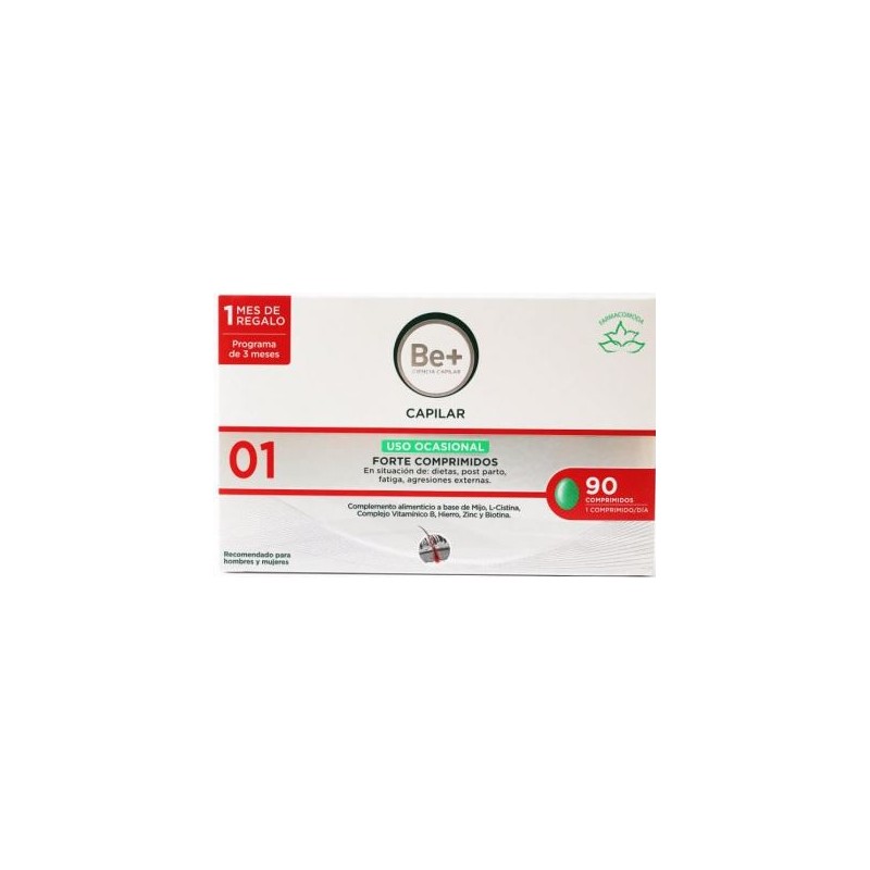 BE+ CAPILAR USO OCASIONAL FORTE 90 COMPRIMIDOS
