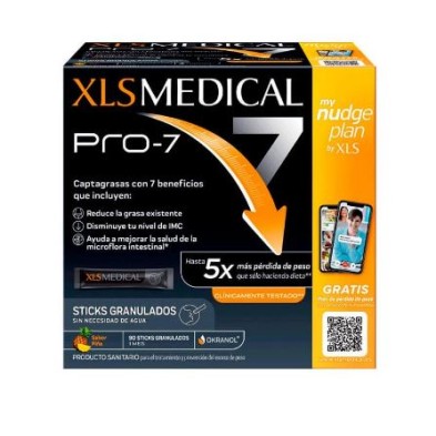 XLS MEDICAL PRO-7 90 STICKS SABOR PIÑA