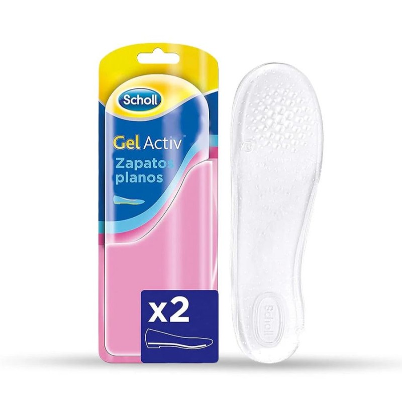 PLANTILLAS SCHOLL GEL ACTIV ZAPATO PLANO