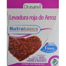 DRASANVI LEVADURA DE ARROZ 30 CAP