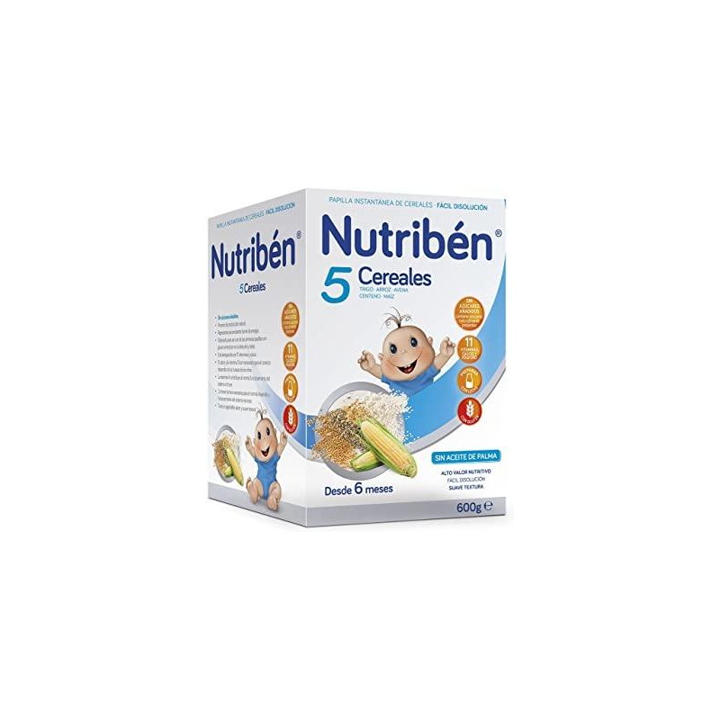 NUTRIBEN 5 CEREALES 600 GR
