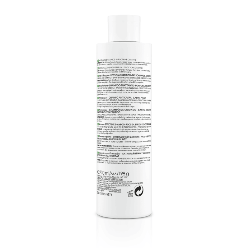 DERCOS TECHNIQUE CHAMPU ANTICASPA SENSIBLE 200 ML
