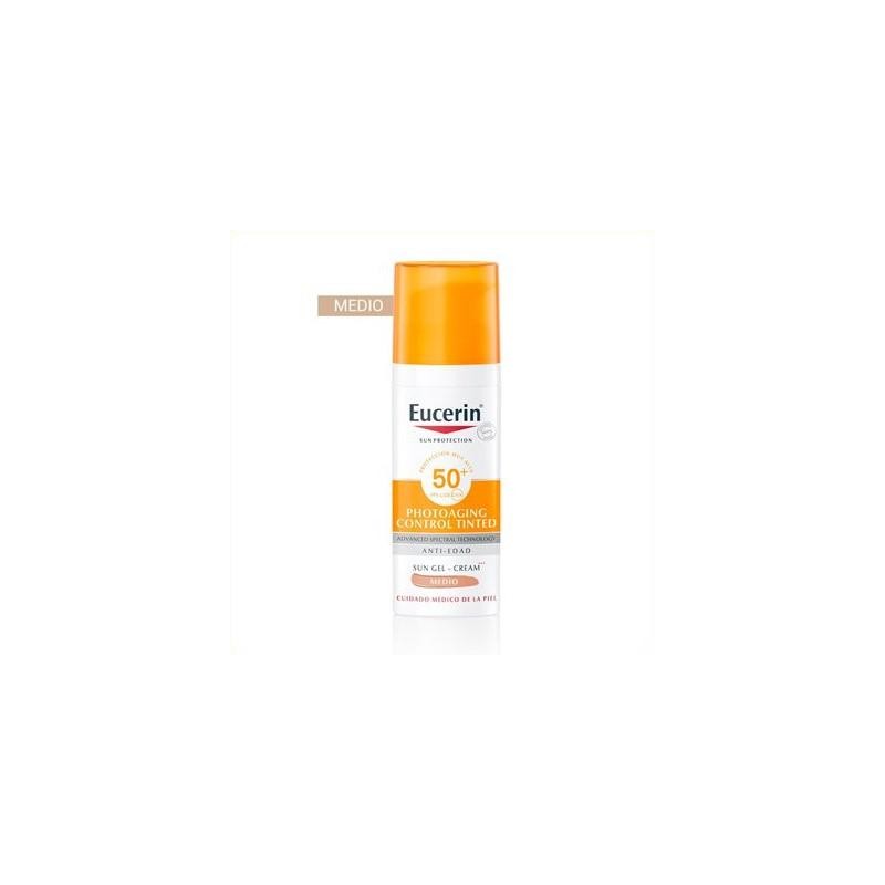 EUCERIN SUN PROTECTION 50+ CREMA ROSTRO CC 50 ML