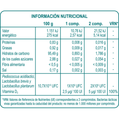 LACTOFLORA BUCODENTAL 30 COMPRIMIDOS