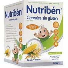 NUTRIBEN CEREALES SIN GLUTEN PAPILLA 600 GR