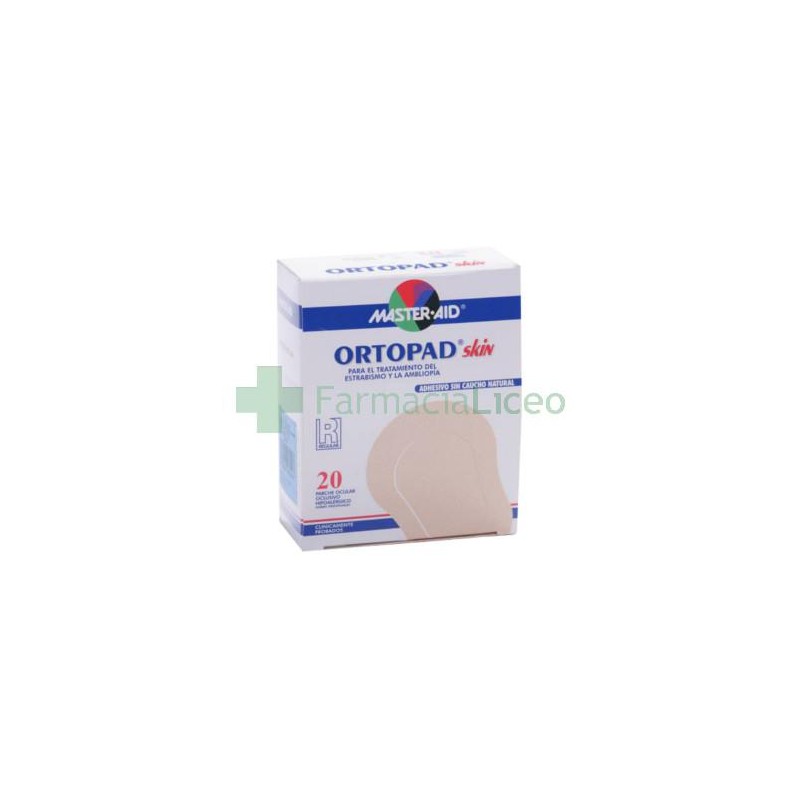 PARCHES OCULARES MASTER AID ORTOPAD REGULAR 20 P