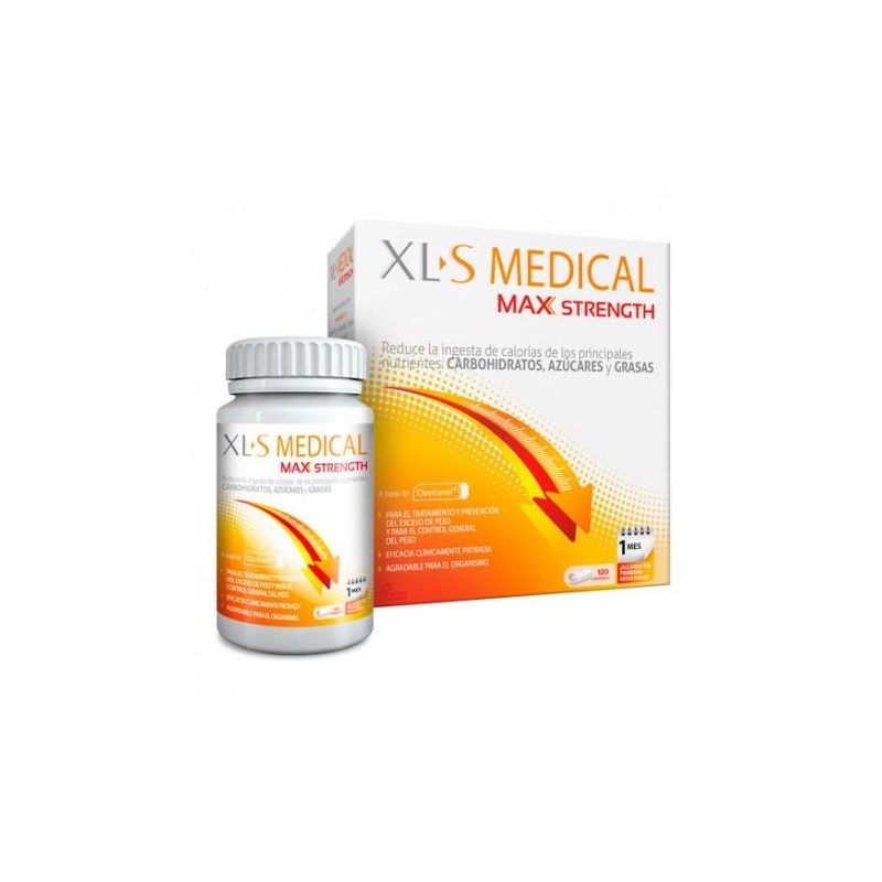 XLS MAX STRENGH 120 COMPRIMIDOS