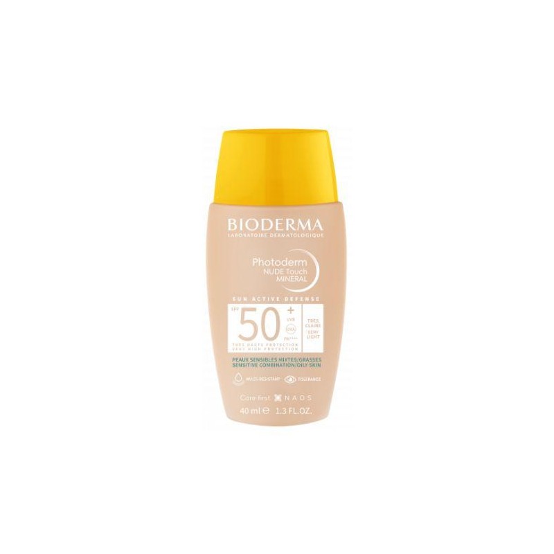 PHOTODERM NUDE SPF 50+ BIODERMA COLOR NATURAL 40
