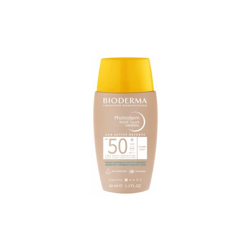 PHOTODERM NUDE SPF 50+ BIODERMA COLOR CLARO 40 M