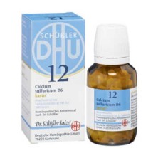 DHU CALCIUM SULFUR 6D SAL DE SCHUESSLER Nº12