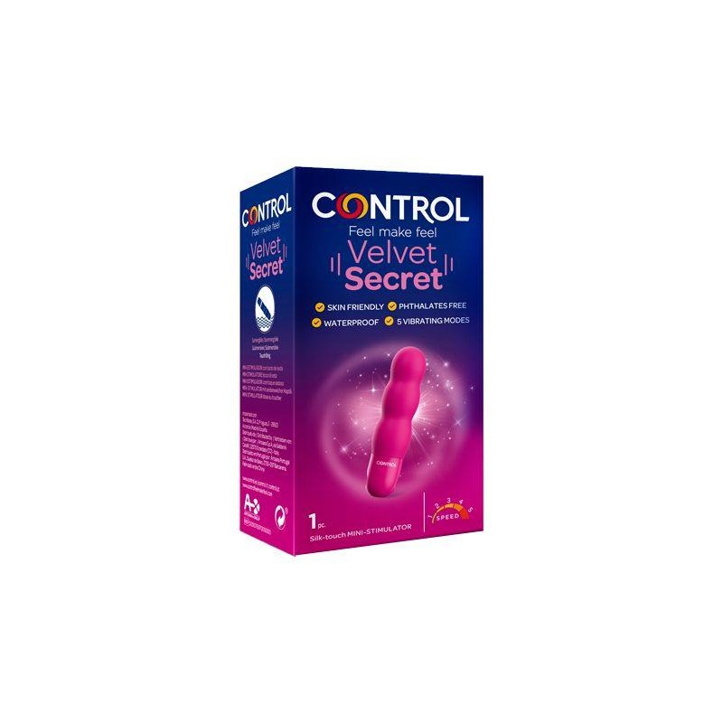 CONTROL VELVET SECRET ESTIMULADOR MINI