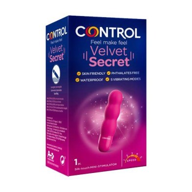 CONTROL VELVET SECRET ESTIMULADOR MINI