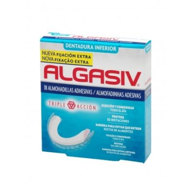 ALGASIV ALMOHADILLA INFERIOR 18 UNIDADES