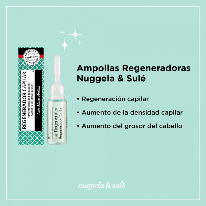 NUGGELA & SULE REGENERADOR CAPILAR PACK 10 AMPOLLAS