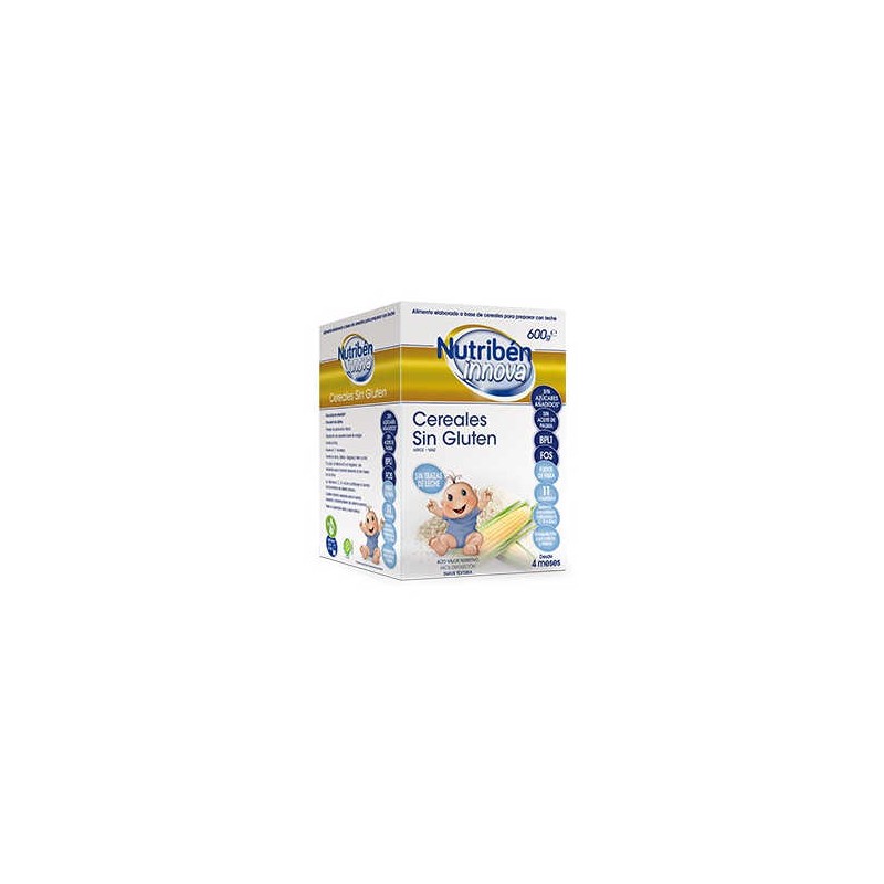 NUTRIBEN INNOVA CEREALES SIN GLUTEN 600 GR