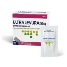 ULTRA-LEVURA 250 MG  POLVO SUSPENSION ORAL 20 SOBRES