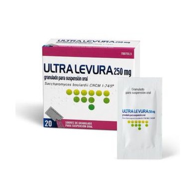 Ultra-Levura 250 mg Polvo Para Suspensión Oral