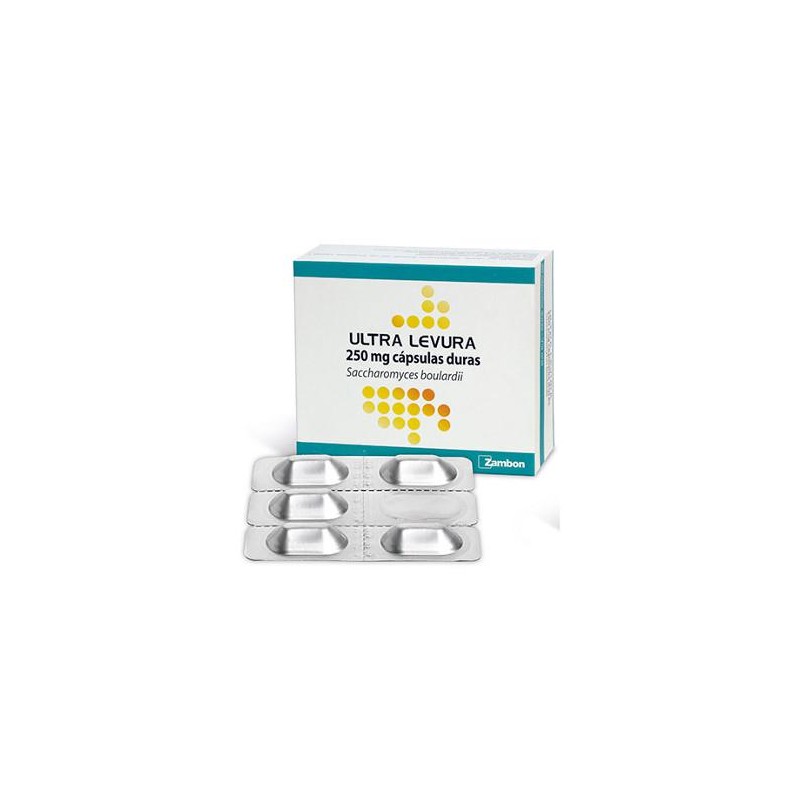 Ultra Levura 250mg 10 caps.