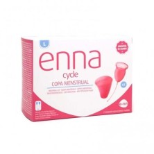 ENNA CYCLE COPA MENSTRUAL TALLA L 2 UNIDADES