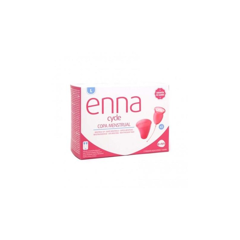 ENNA CYCLE COPA MENSTRUAL TALLA L 2 UNIDADES